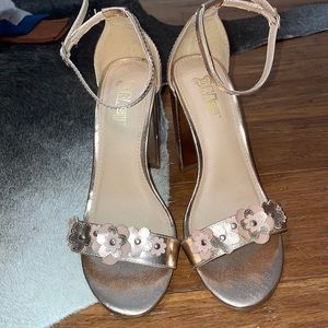 *Rose Gold Heels* worn once